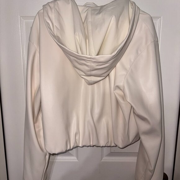 ALO Yoga Cream Bomber Jacket - Picture 2 of 7